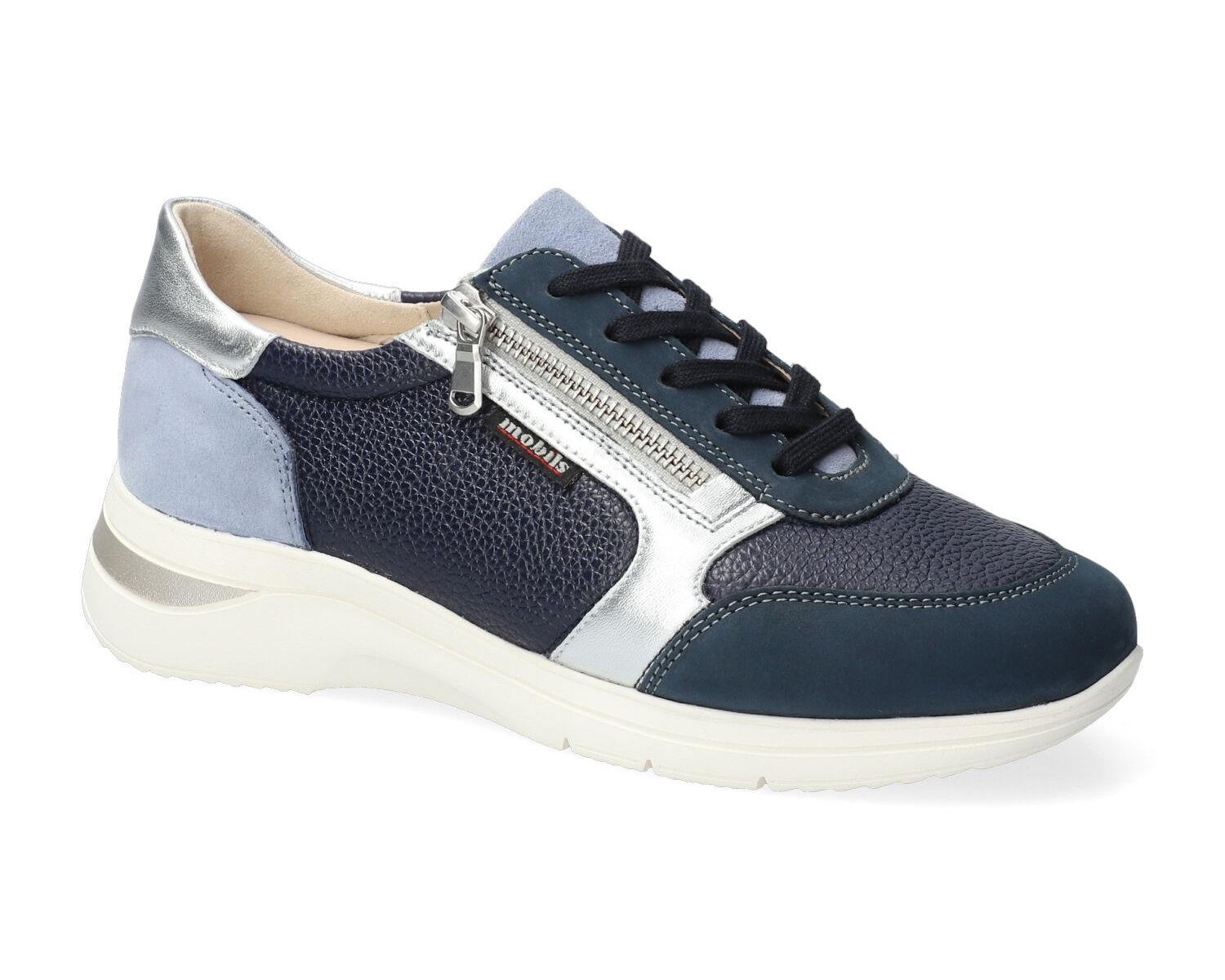 lacets femme modèle Millena Bleu jean - Mephisto